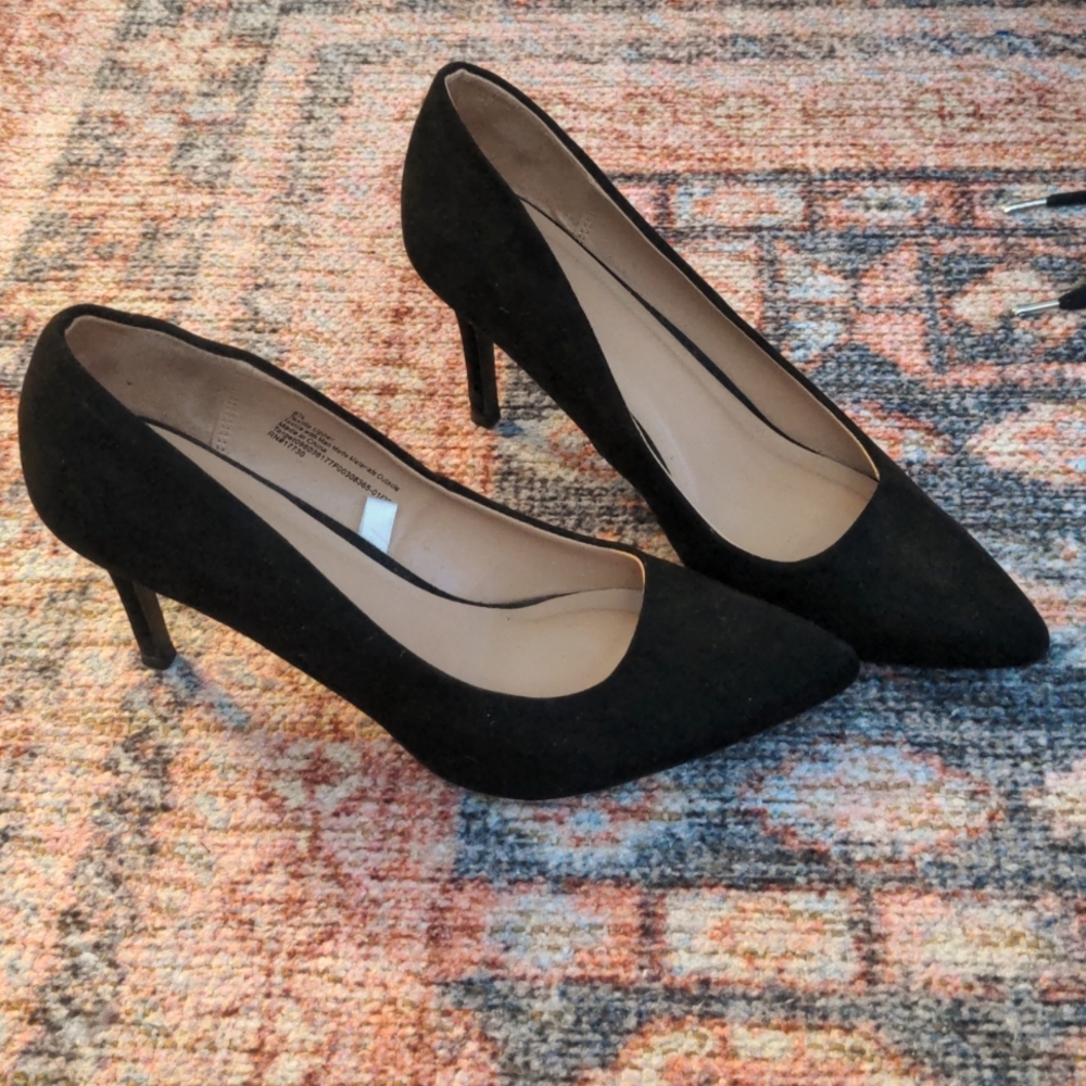 Black Heel 8.5